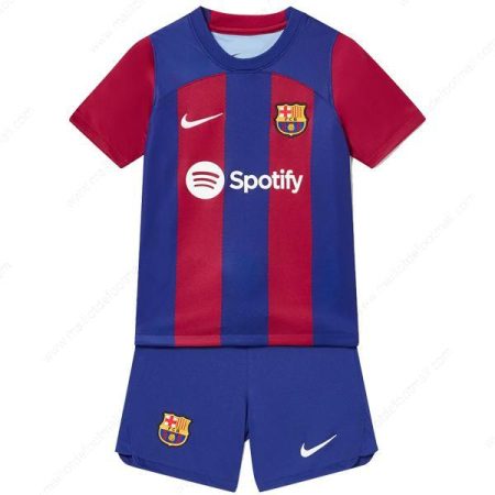 Maillot Domicile Barcelona Enfant Football Kit 23/24