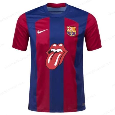 Maillot Domicile Barcelona Rolling Stones Football Shirt 23/24