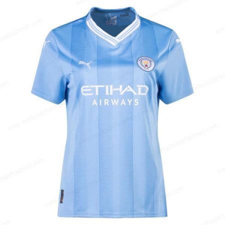Maillot Domicile Manchester City Femme Football Shirt 23/24