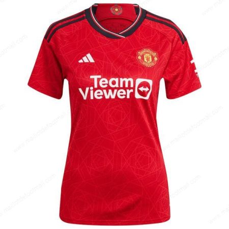 Maillot Domicile Manchester United Femme Football Shirt 23/24
