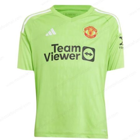 Maillot Domicile Manchester United Goalkeeper Football Shirt 23/24