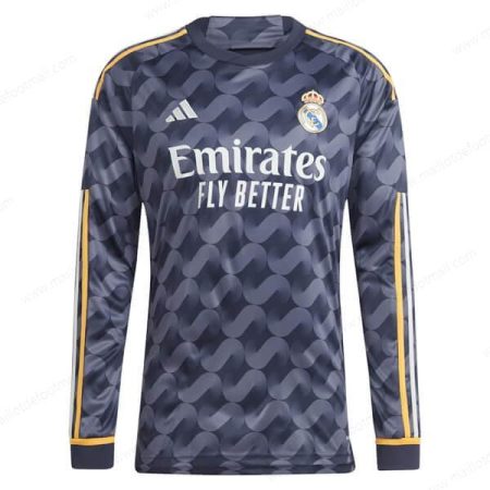 Maillot Extérieur Real Madrid Long Sleeve Football Shirt 23/24