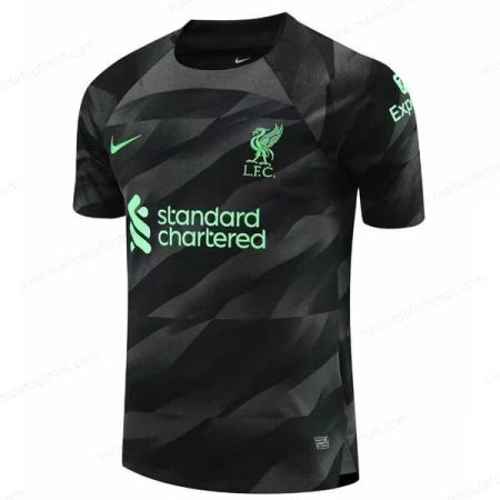 Maillot Liverpool Black Goalkeeper Football Shirt 23/24