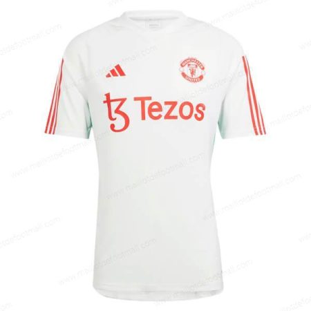 Maillot Manchester United Pre Match Football Shirt-Blanc